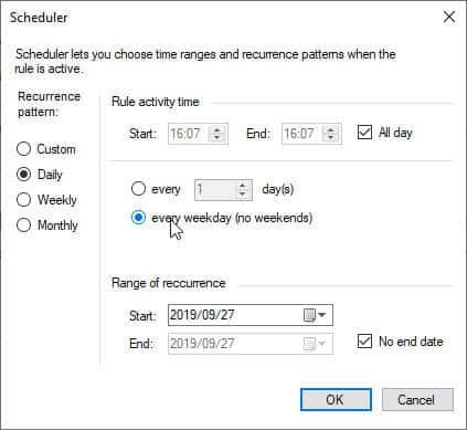 CodeTwo Advanced Scheduling