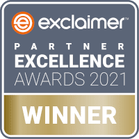 Exclaimer Award Logo Winner 2021